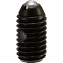 Miniature Ball Plunger - with Nylon Lock